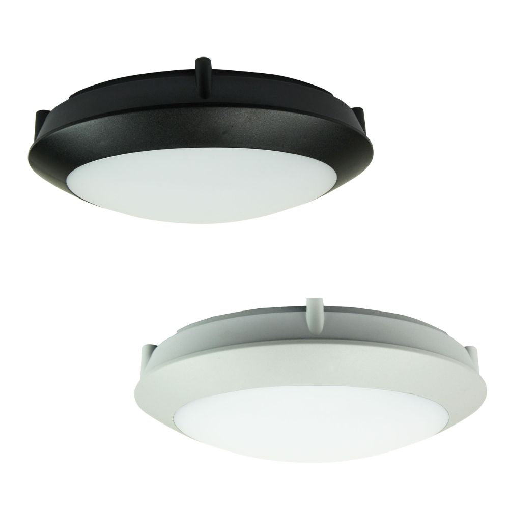 Oriel DURO LED Bulkhead Light - 7W, Double Insulated, IP65-Oriel Lighting-Ozlighting.com.au