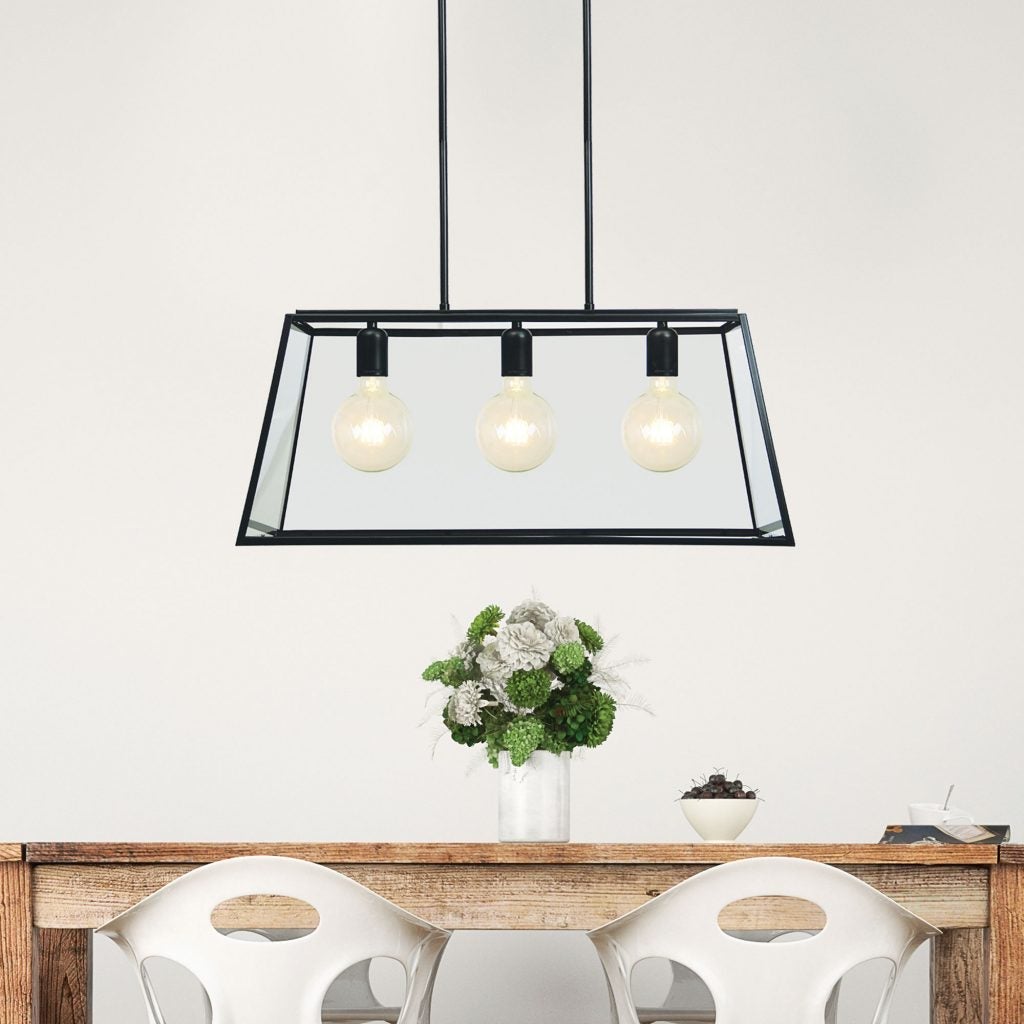 Oriel EATON - 1/3/4 Light Urban Retro Pendant-Oriel Lighting-Ozlighting.com.au