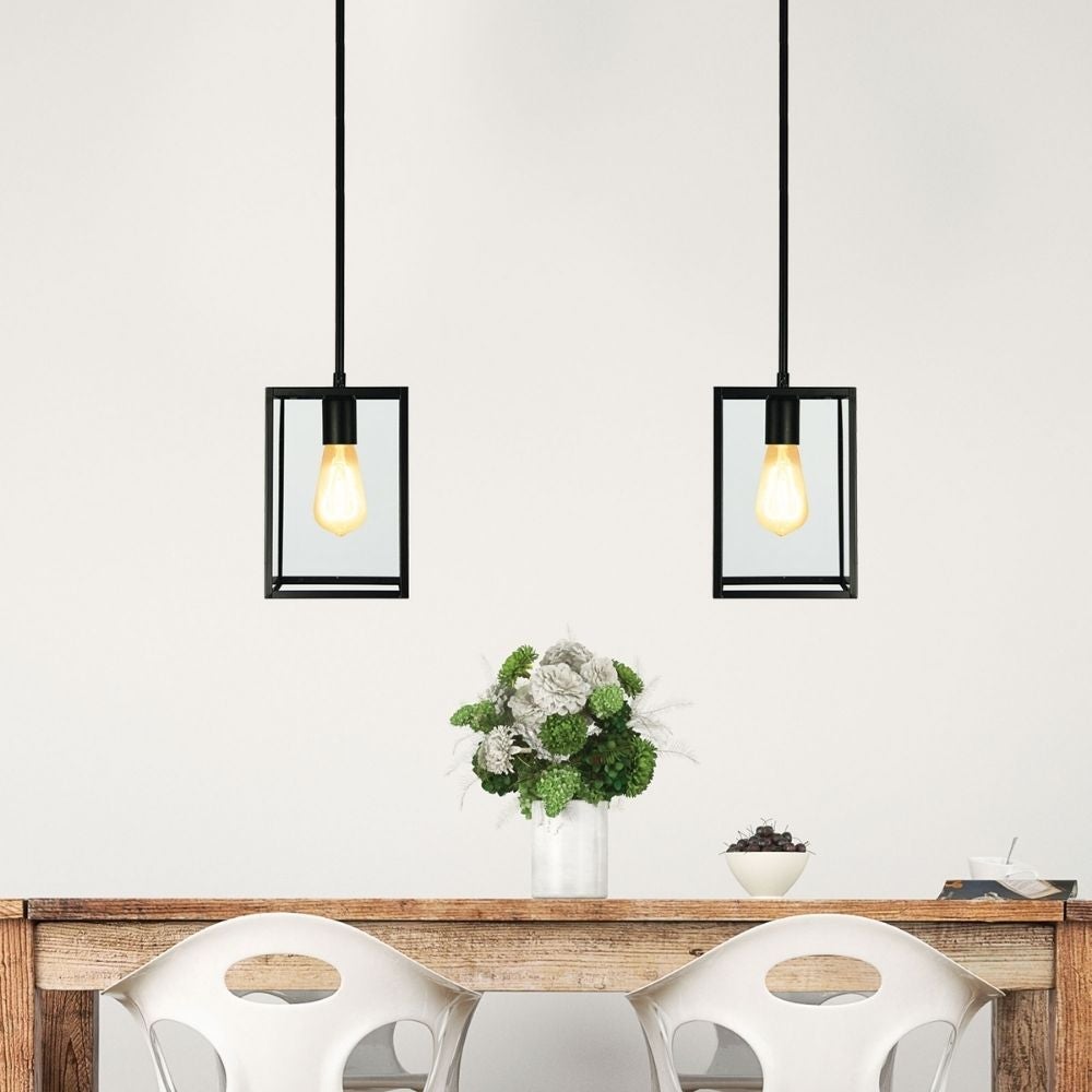 Oriel EATON-17 - 1 Light Urban Retro Pendant-Oriel Lighting-Ozlighting.com.au