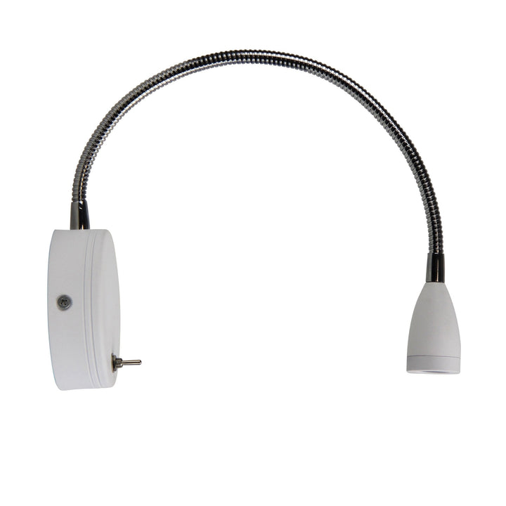 Oriel FLEXI - 3W LED Switched Flexible Interior Wall Light - 4000K-Oriel Lighting-Ozlighting.com.au
