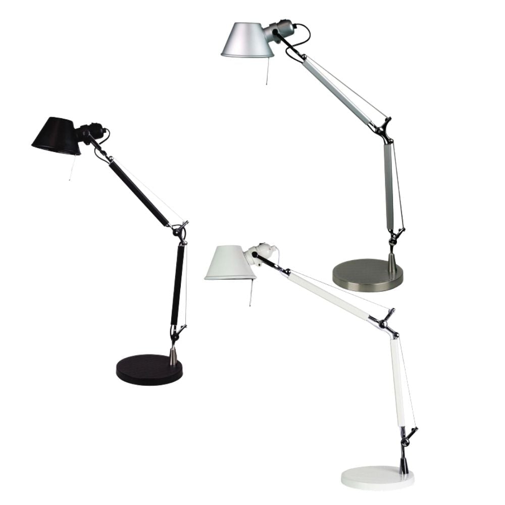 Oriel FORMA - Retro Styled Adjustable Desk And Table Lamp-Oriel Lighting-Ozlighting.com.au