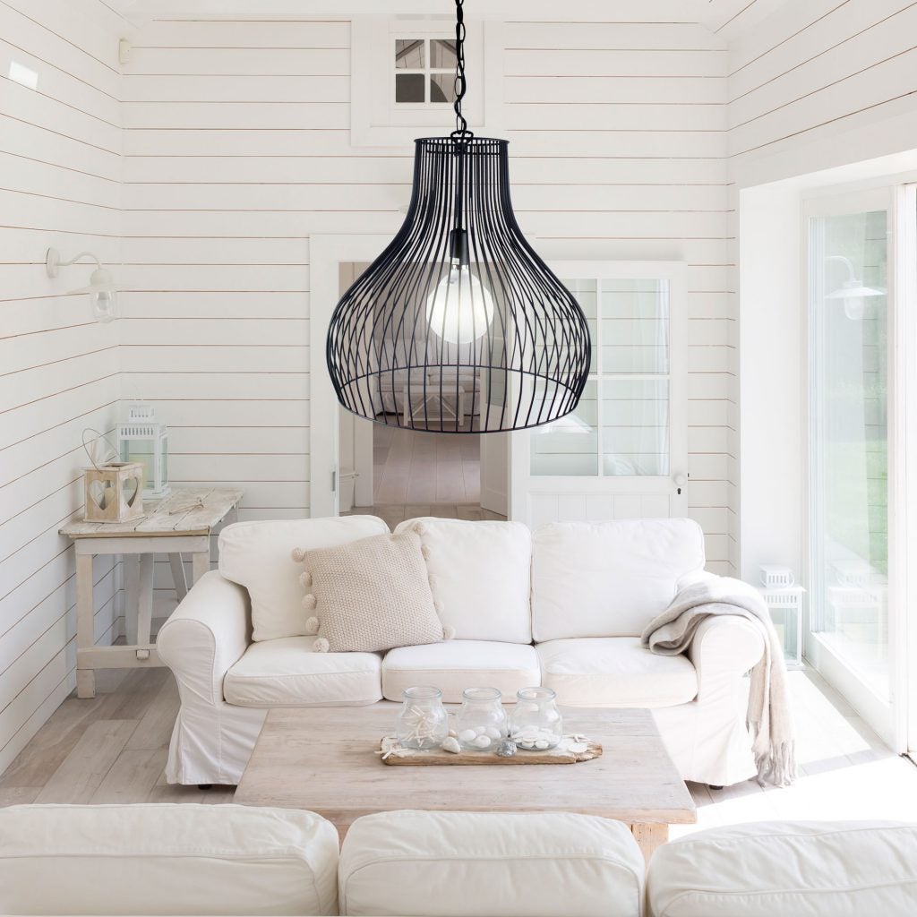 Oriel GABBY - 1 Light Wire Pendant-Oriel Lighting-Ozlighting.com.au