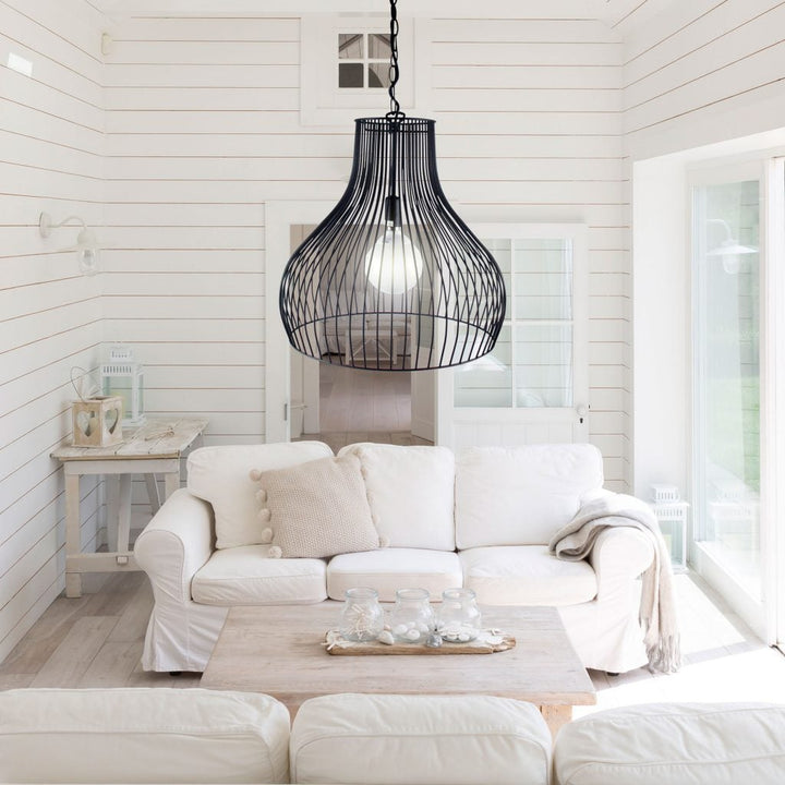Oriel GABBY - 1 Light Wire Pendant-Oriel Lighting-Ozlighting.com.au