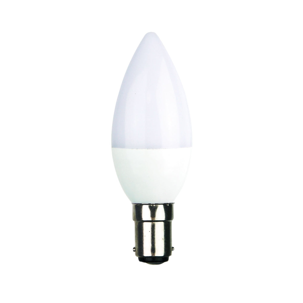 Oriel GLOBE-CANDLE LED Globe - 5W, Non-Dimmable Candle Shape, B15/B22/E14-Oriel Lighting-Ozlighting.com.au
