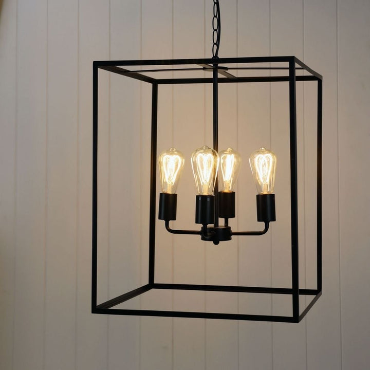 Oriel HAMPTON - 4 Light Pendant-Oriel Lighting-Ozlighting.com.au