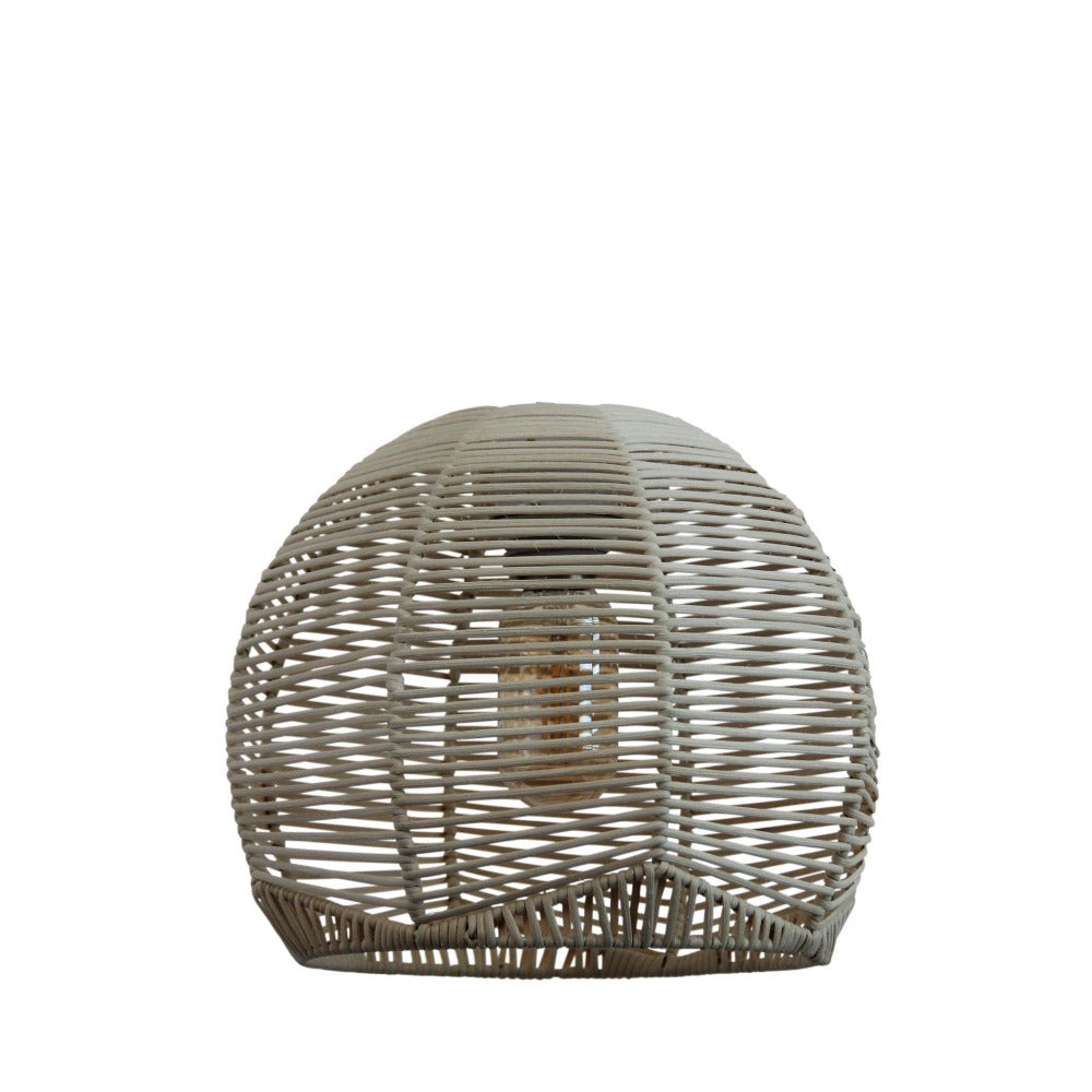 Oriel KOGA Pendant Shade Only - 1 Light Rattan, SUSPENSION REQUIRED-Oriel Lighting-Ozlighting.com.au