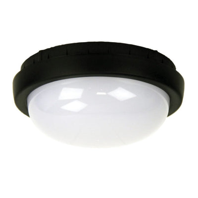 Oriel KOMBI/OSSEN - 8W LED Round/Oval Double Insulated Outdoor Bulkhead Bunker Light IP54 - 4000K-Oriel Lighting-Ozlighting.com.au