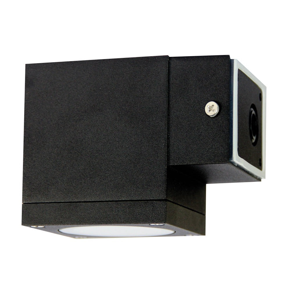 Oriel KUBE Outdoor Wall Light - IP65, Black-Oriel Lighting-Ozlighting.com.au