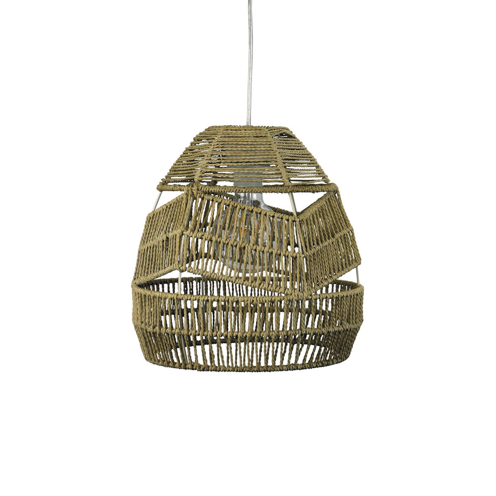 Oriel KUPANG - Natural String Pendant Light Shade Only - SUSPENSION REQUIRED-Oriel Lighting-Ozlighting.com.au