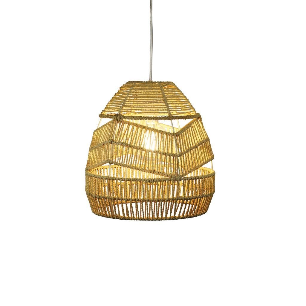 Oriel KUPANG - Natural String Pendant Light Shade Only - SUSPENSION REQUIRED-Oriel Lighting-Ozlighting.com.au
