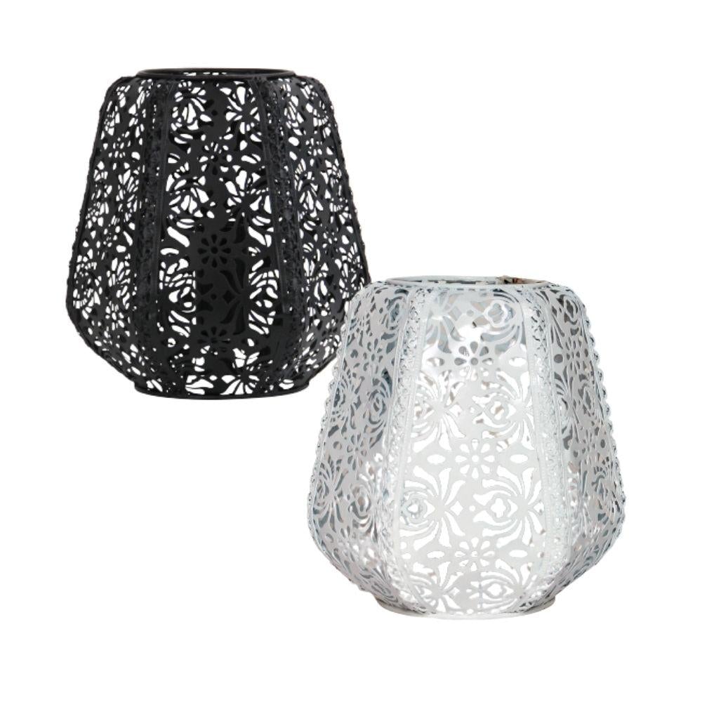 Oriel LACE - Floral Laser Cut Metal Table Lamp-Oriel Lighting-Ozlighting.com.au