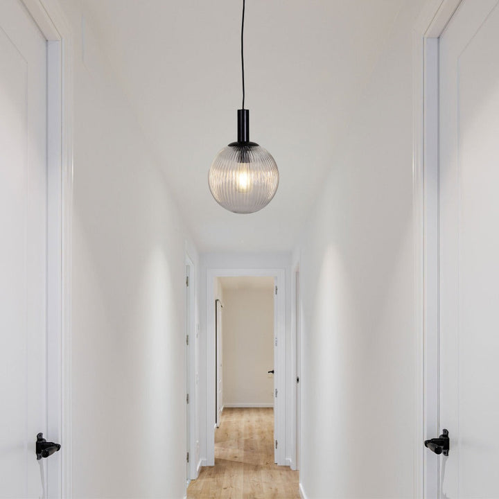 Oriel LEGARNO - 1 Light Clear Glass Pendant-Oriel Lighting-Ozlighting.com.au