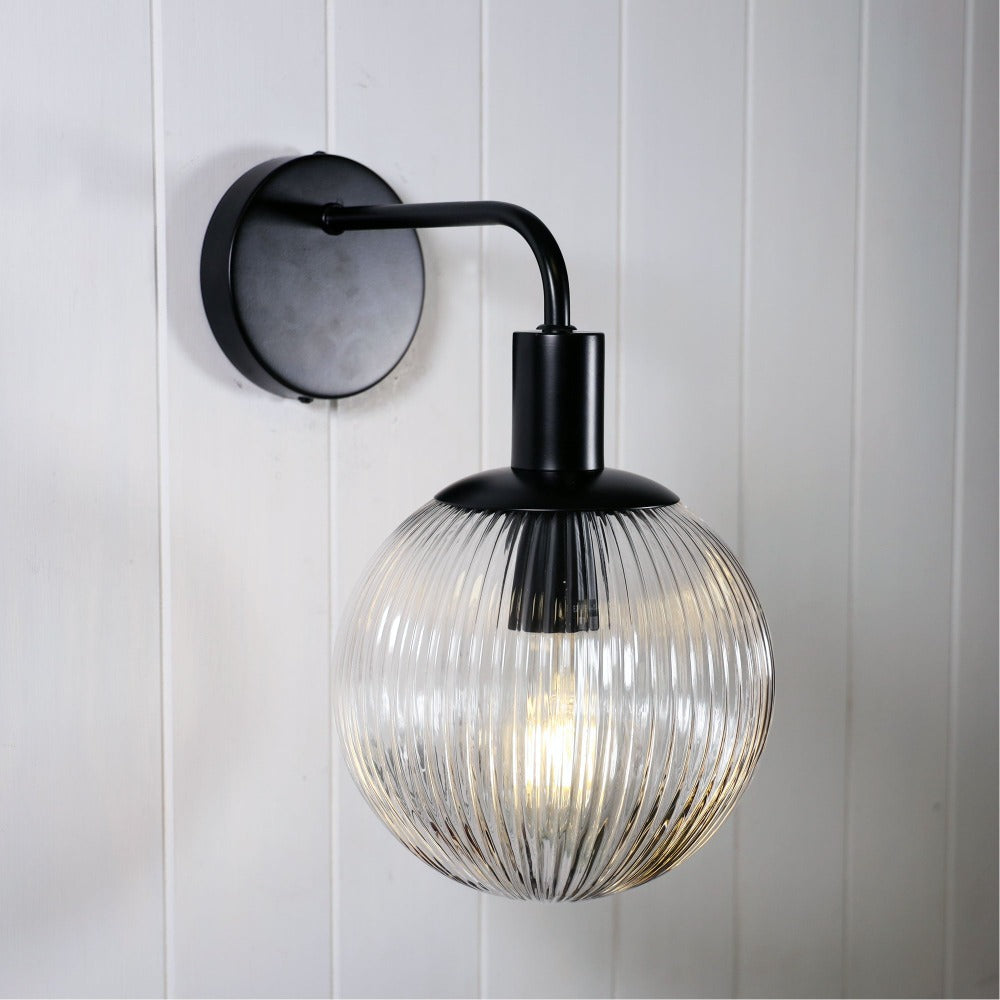 Oriel LEGARNO - Interior Clear And Opal Glass Wall Light IP20-Oriel Lighting-Ozlighting.com.au