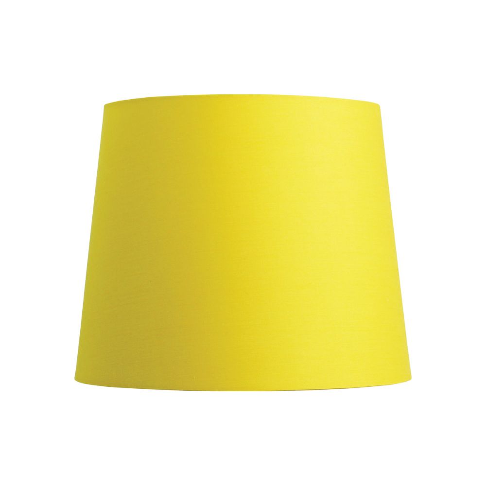 Oriel LINEN Lamp Shade - 27cm Hardbacked Linen Table, Satin Black-Oriel Lighting-Ozlighting.com.au
