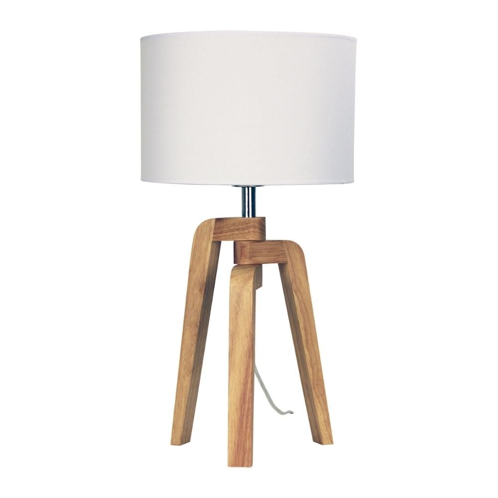 Oriel LUND Table Lamp - Scandinavian Inspired Tripod-Oriel Lighting-Ozlighting.com.au