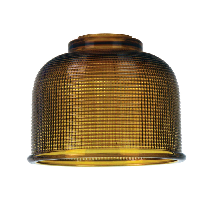Oriel MAISON - 150mm Retro Holophane Glass Shade Only - SUSPENSION REQUIRED-Oriel Lighting-Ozlighting.com.au
