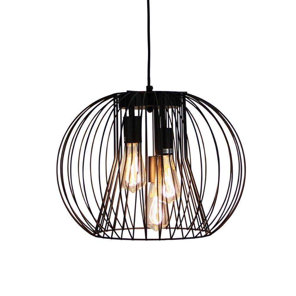 Oriel MALO Pendant - 3 Light Wire-Oriel Lighting-Ozlighting.com.au