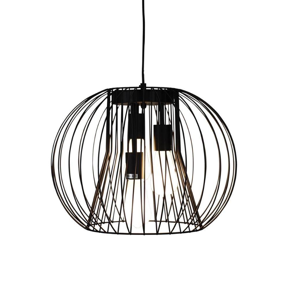 Oriel MALO Pendant - 3 Light Wire-Oriel Lighting-Ozlighting.com.au