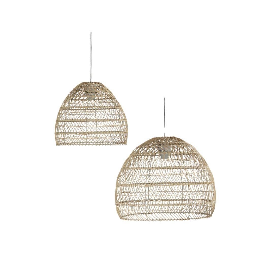 Oriel METTE Pendant Shade Only - Woven Rattan, SUSPENSION REQUIRED-Oriel Lighting-Ozlighting.com.au