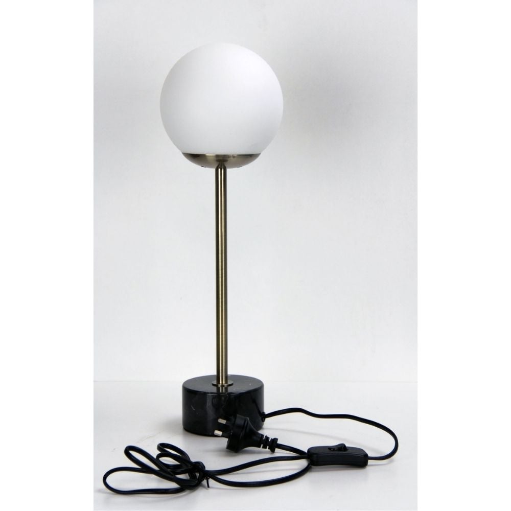 Oriel MILTON - Classic Marble Art Deco Table Lamp-Oriel Lighting-Ozlighting.com.au