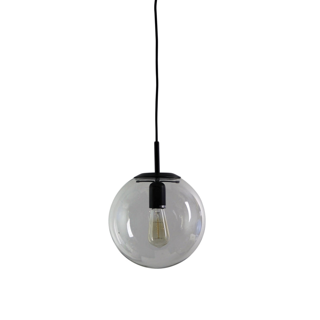 Oriel NEWTON - 250/300/400mm 1 Light Clear Glass Pendant-Oriel Lighting-Ozlighting.com.au