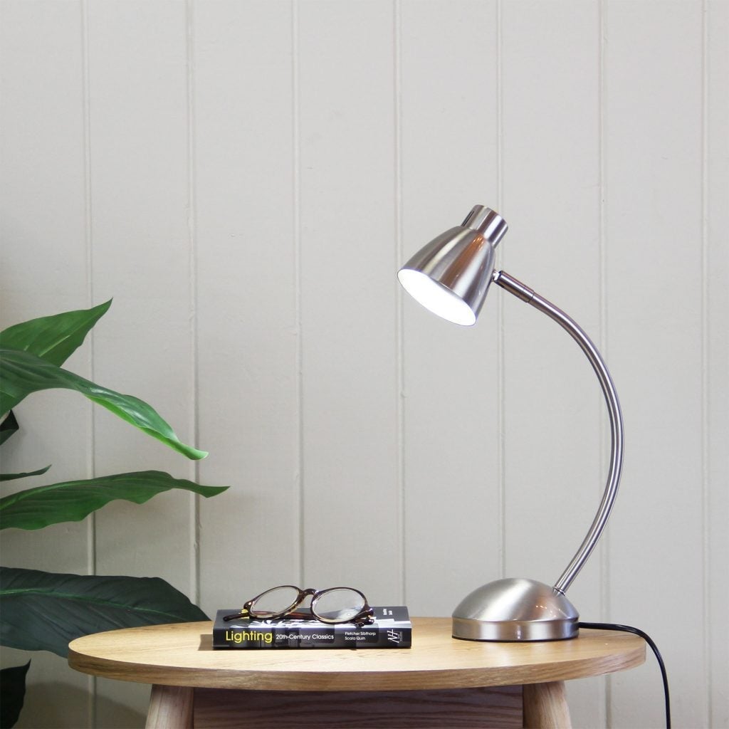 Oriel NEX - 6W LED Touch Task Desk And Table Lamp 3000K-Oriel Lighting-Ozlighting.com.au