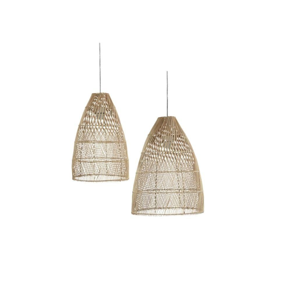 Oriel ODEN Rattan Pendant Shade Only - SUSPENSION REQUIRED-Oriel Lighting-Ozlighting.com.au