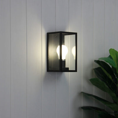 Oriel PANDORA - Modern Exterior Flush Wall Light IP54-Oriel Lighting-Ozlighting.com.au