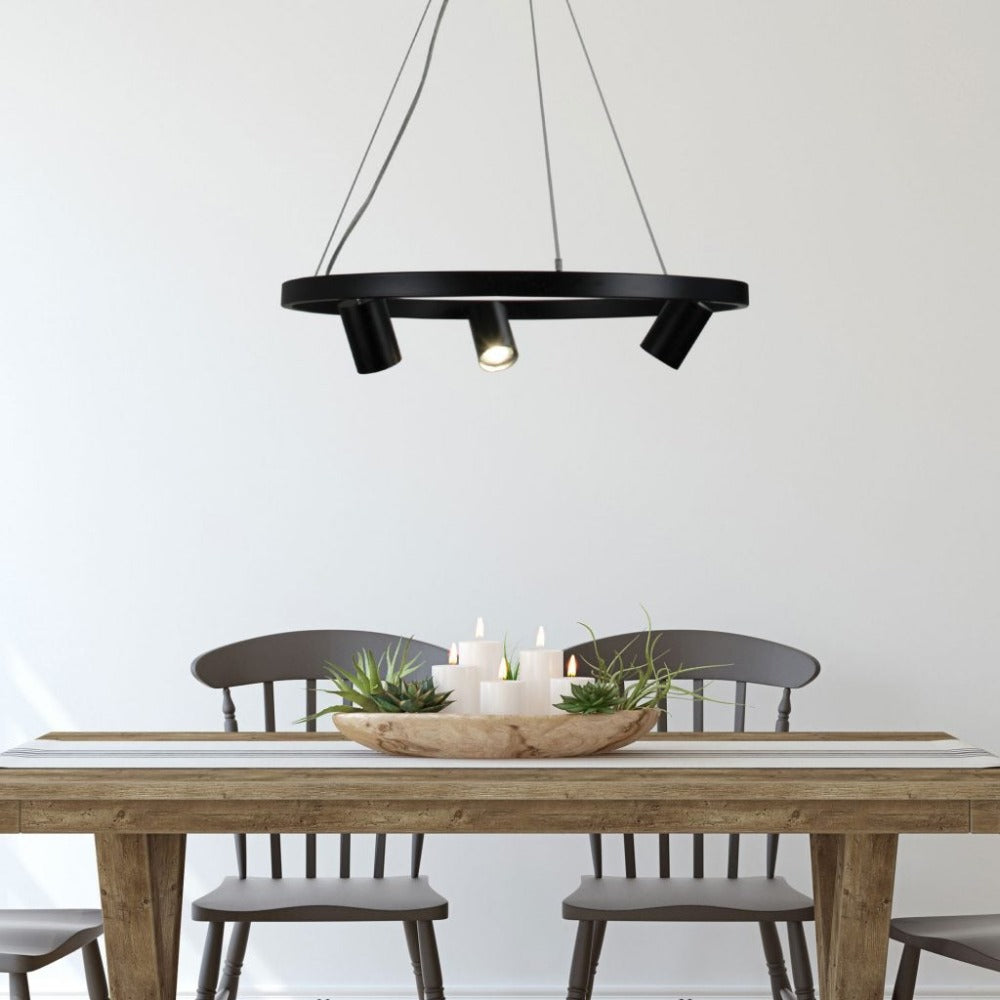Oriel PANO Pendant - 3/6 Light Adjustable Spot-Oriel Lighting-Ozlighting.com.au