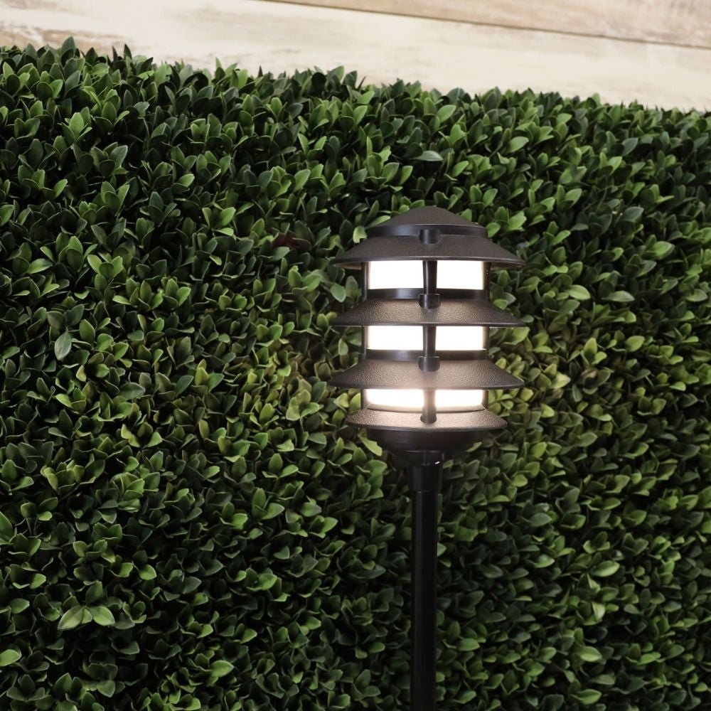 Oriel PAVILLION Outdoor Spike Light - G4 12V DC Garden, IP44 - DRIVER REQUIRED-Oriel Lighting-Ozlighting.com.au