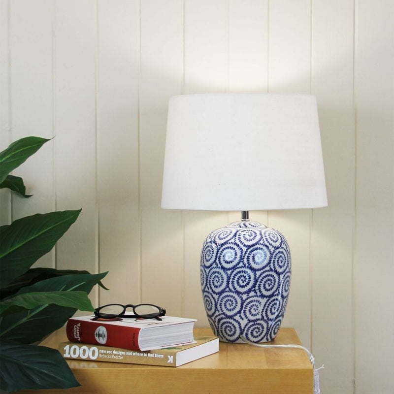Oriel PIPPI - Ceramic Table Lamp-Oriel Lighting-Ozlighting.com.au