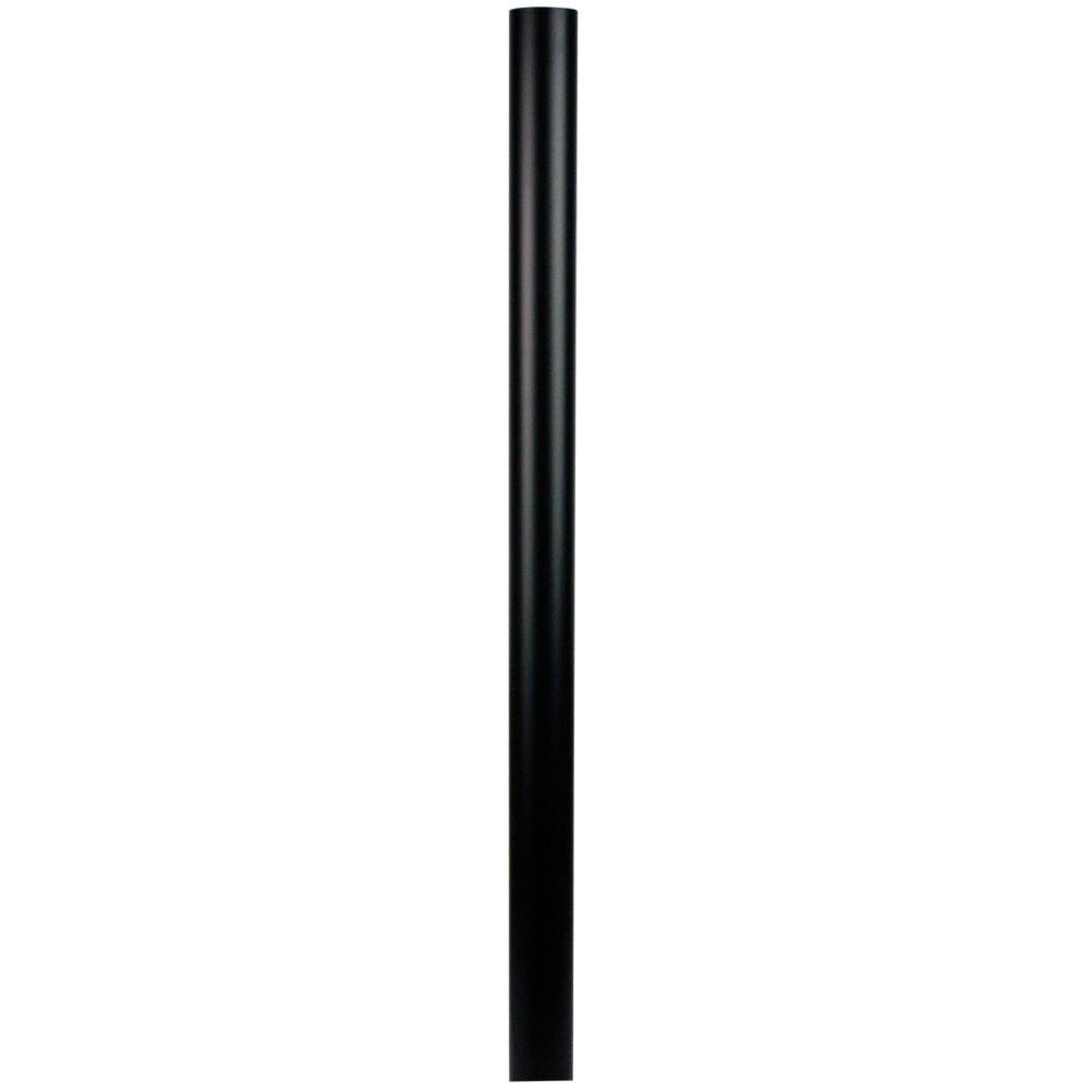 Oriel PLUMB-POST-2.4 Post Only - 2.4M X 60mm Aluminium, Black-Oriel Lighting-Ozlighting.com.au