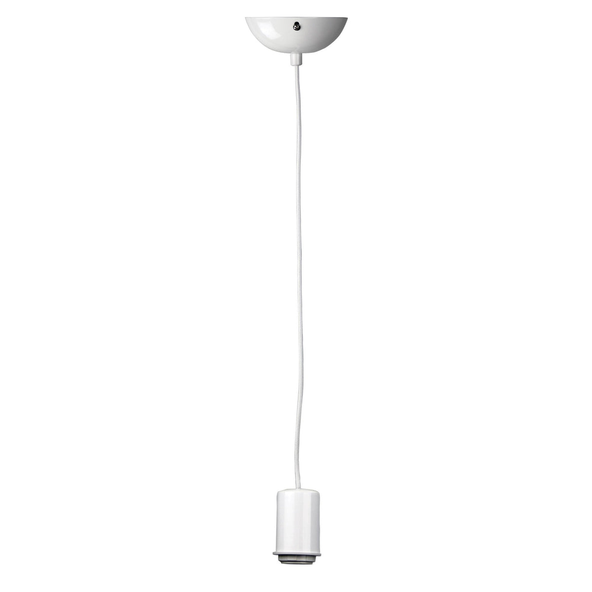 Oriel POP.2 Pendant - 1 Light Single Drop Suspension Cable, White-Oriel Lighting-Ozlighting.com.au