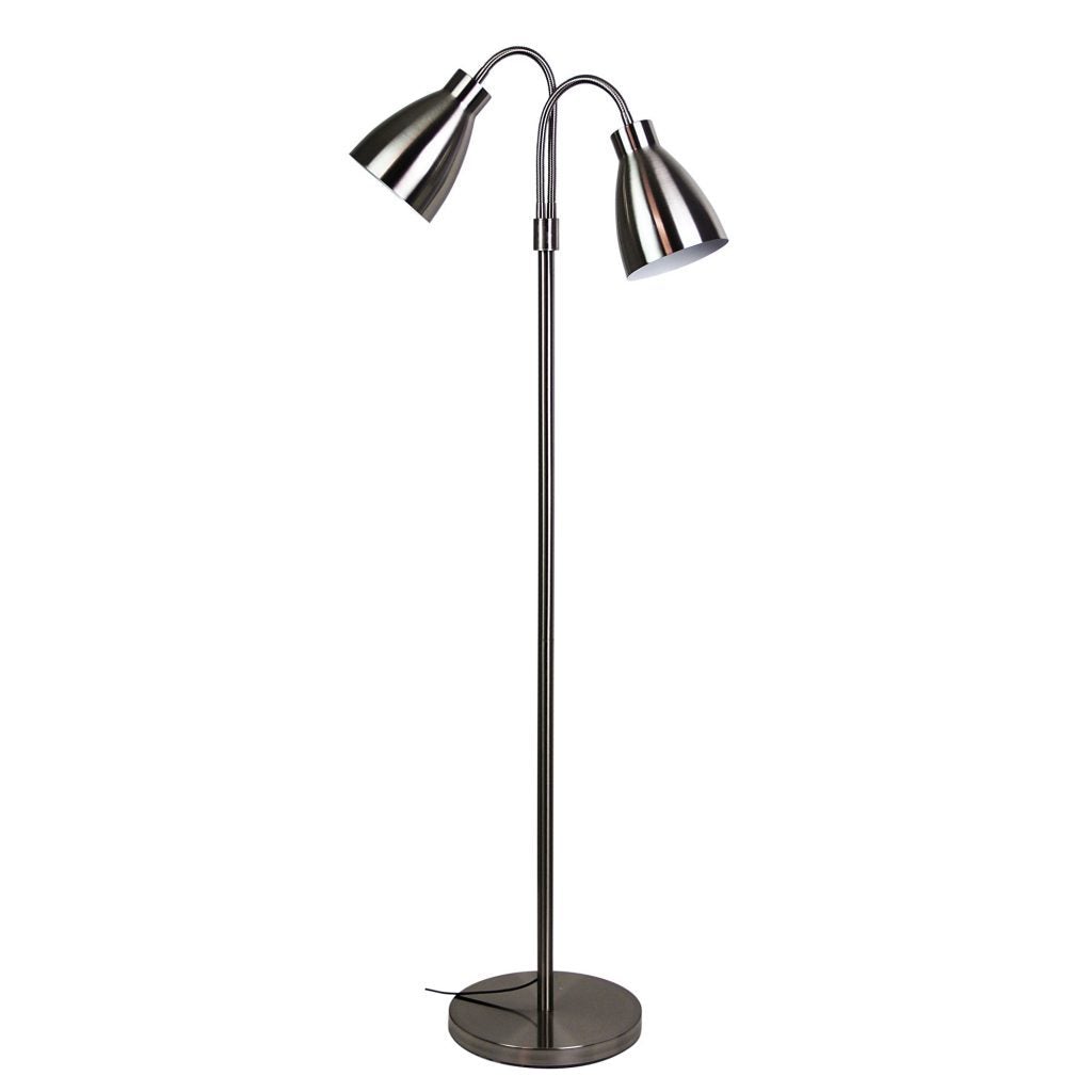 Oriel RETRO - Twin Flexible Neck Floor Lamp-Oriel Lighting-Ozlighting.com.au
