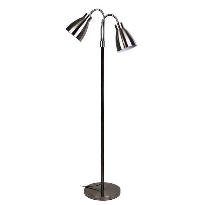 Oriel RETRO - Twin Flexible Neck Floor Lamp-Oriel Lighting-Ozlighting.com.au