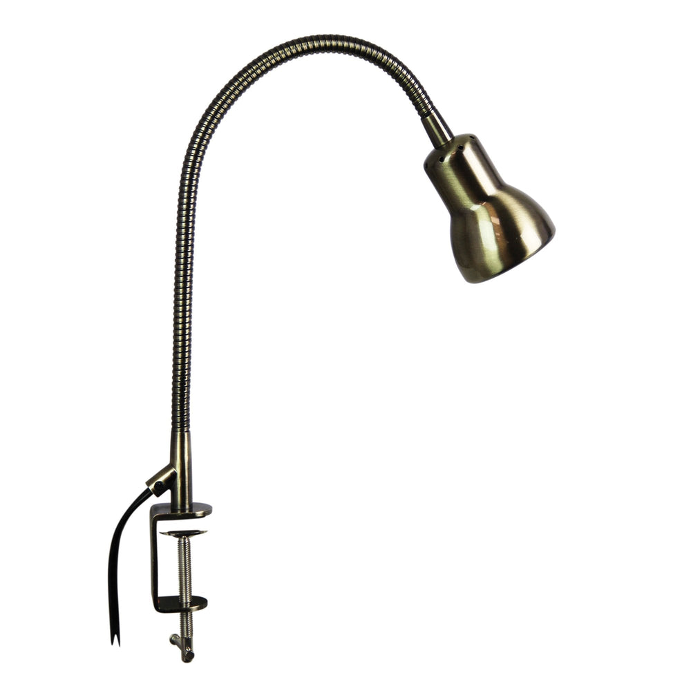 Oriel SCOPE - Adjustable Gooseneck Desk Clamp Lamp-Oriel Lighting-Ozlighting.com.au