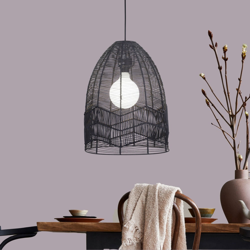 Oriel SERANG Pendant Shade Only - Rattan Cane-Oriel Lighting-Ozlighting.com.au