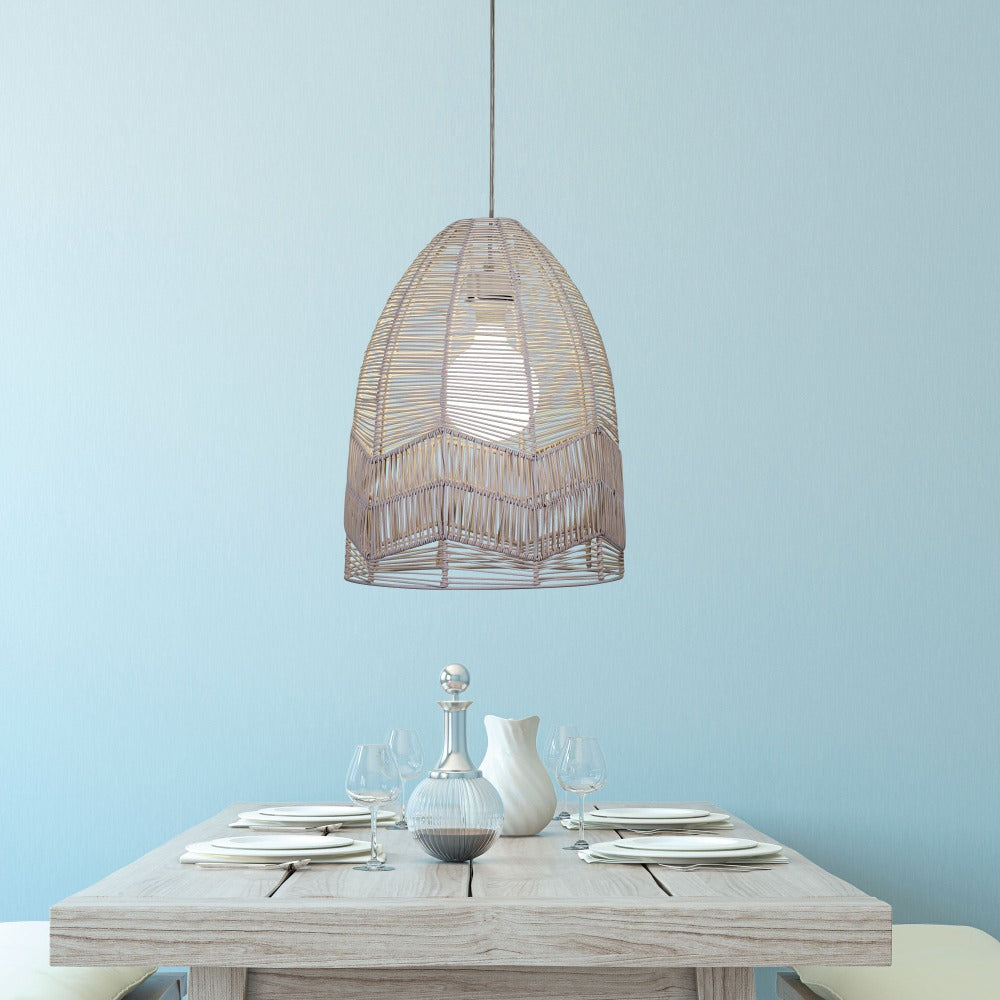Oriel SERANG Pendant Shade Only - Rattan Cane-Oriel Lighting-Ozlighting.com.au