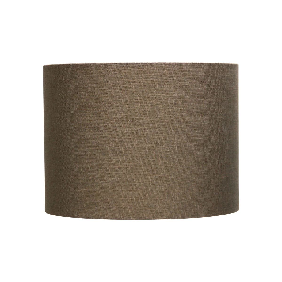 Oriel SHADE Drum Shade Only - Neutral Textured, TABLE LAMP BASE/SUSPENSION REQUIRED-Oriel Lighting-Ozlighting.com.au