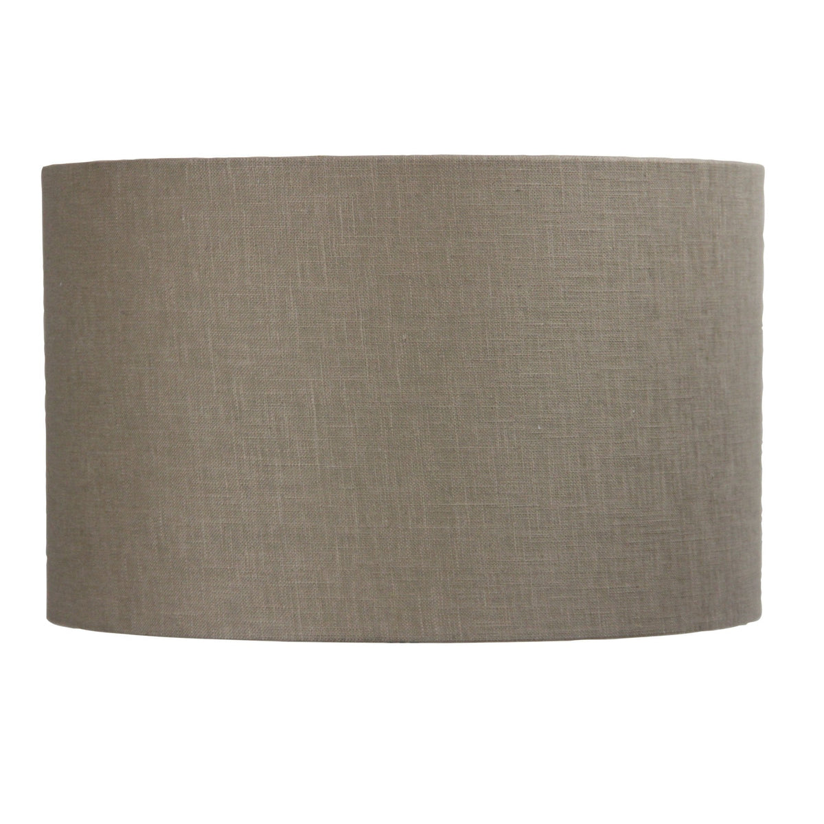 Oriel SHADE Drum Shade Only - Neutral Textured, TABLE LAMP BASE/SUSPENSION REQUIRED-Oriel Lighting-Ozlighting.com.au
