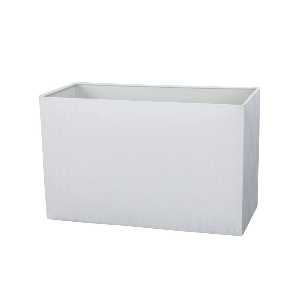 Oriel SHADE Lamp Shade Only - Pearl-White Shantung Table, TABLE LAMP BASE REQUIRED-Oriel Lighting-Ozlighting.com.au