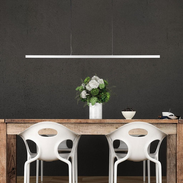 Oriel SHARD - 30W 1500mm Slimline Dimmable LED Linear Pendant - 4000K-Oriel Lighting-Ozlighting.com.au