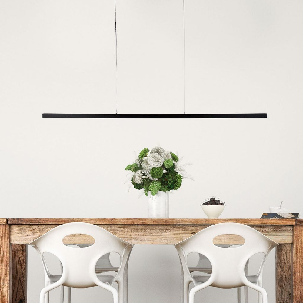 Oriel SHARD - 30W 1500mm Slimline Dimmable LED Linear Pendant - 4000K-Oriel Lighting-Ozlighting.com.au