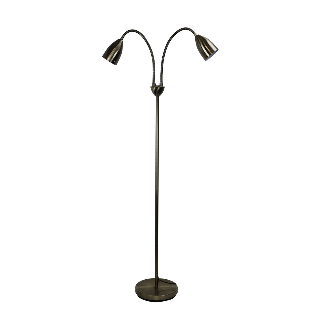 Oriel STAN - Twin Head Floor Lamp-Oriel Lighting-Ozlighting.com.au