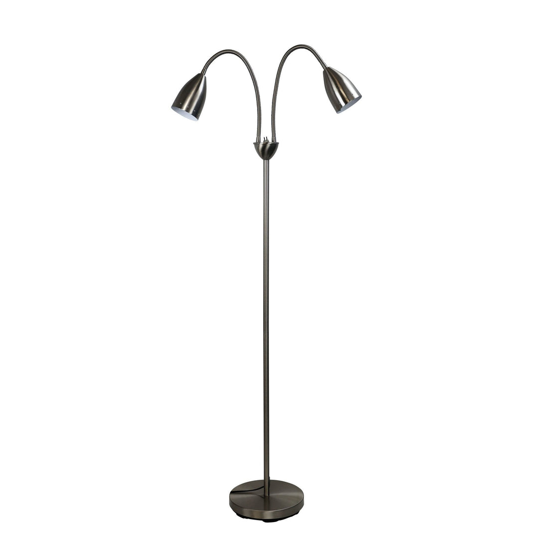 Oriel STAN - Twin Head Floor Lamp-Oriel Lighting-Ozlighting.com.au