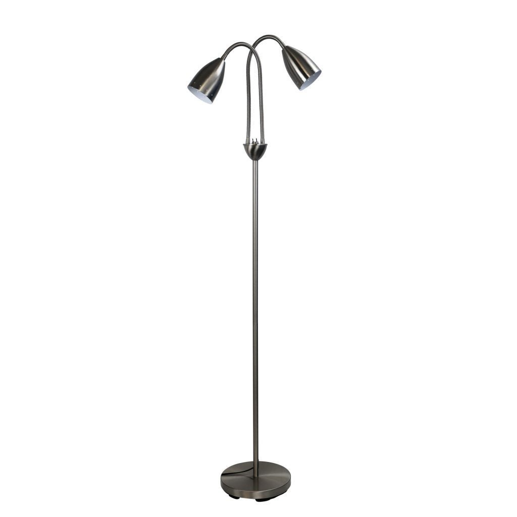 Oriel STAN - Twin Head Floor Lamp-Oriel Lighting-Ozlighting.com.au