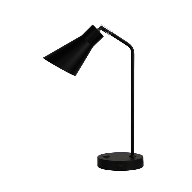 Oriel THOR - Desk And Table Lamp With USB Socket-Oriel Lighting-Ozlighting.com.au