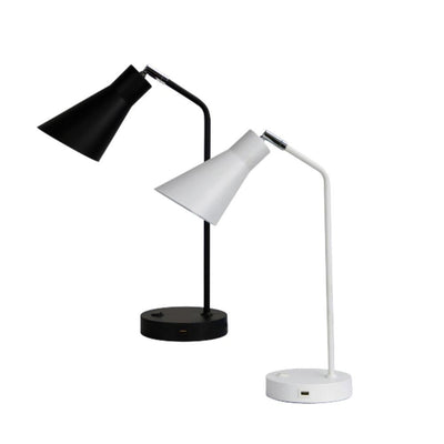Oriel THOR - Desk And Table Lamp With USB Socket-Oriel Lighting-Ozlighting.com.au