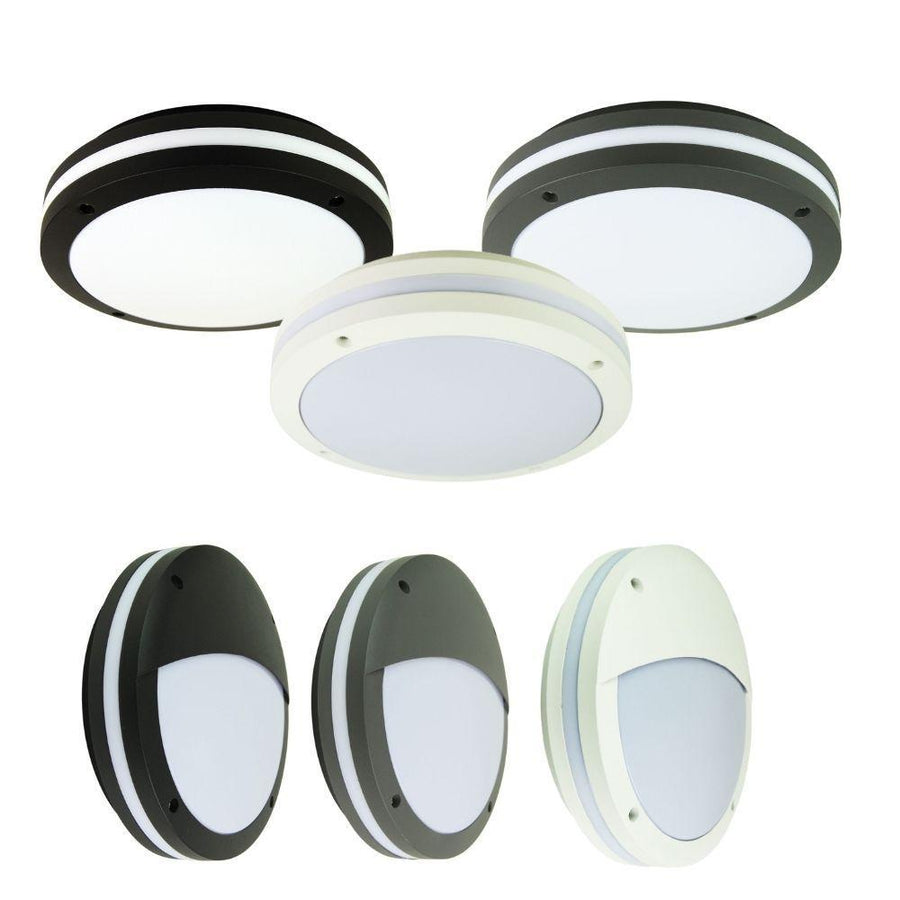 Oriel TONATO - Outdoor Exterior Bulkhead Bunker Light IP54-Oriel Lighting-Ozlighting.com.au