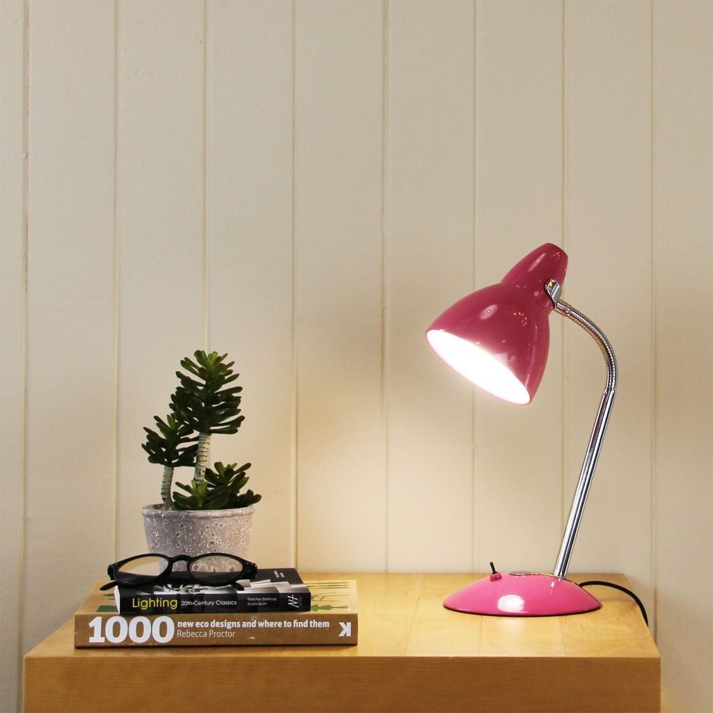 Oriel TRAX Desk & Table Lamp - Classic Gooseneck Metal Task-Oriel Lighting-Ozlighting.com.au